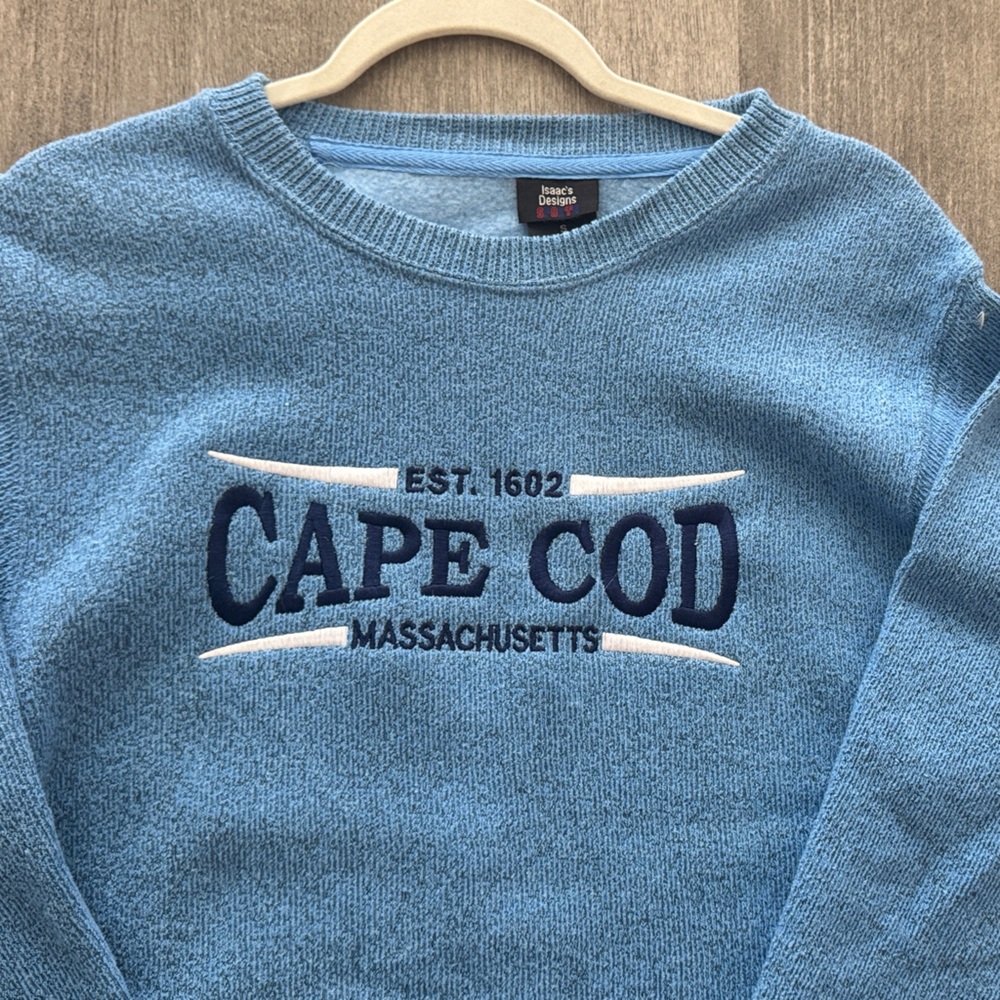 Blue Cape Cod Sweater